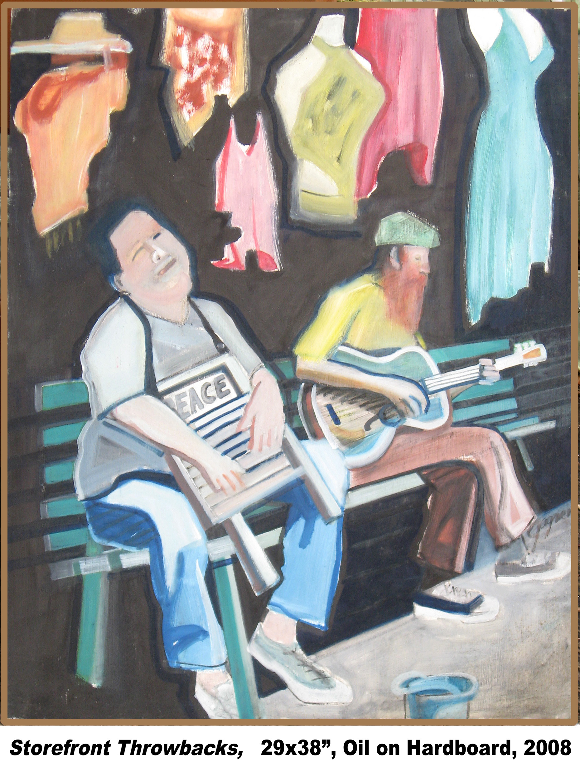 Throwback Merchant Storefront Throwbacks - Paintings by Larry Gagner